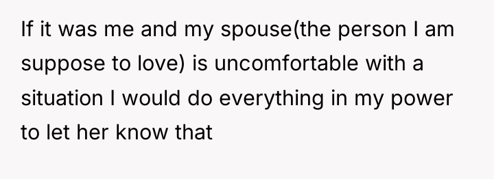 If it was me and my spouse(the person I am...