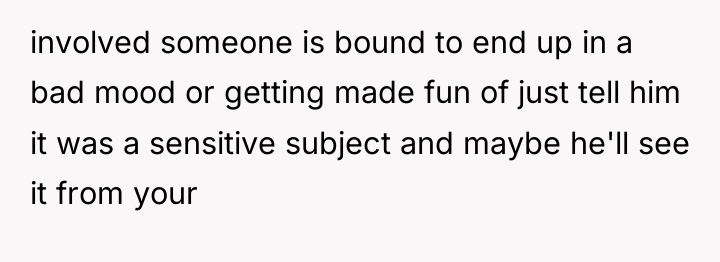 involved someone is bound to end up in a bad...