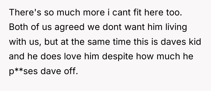 There's so much more i cant fit here too. Both...