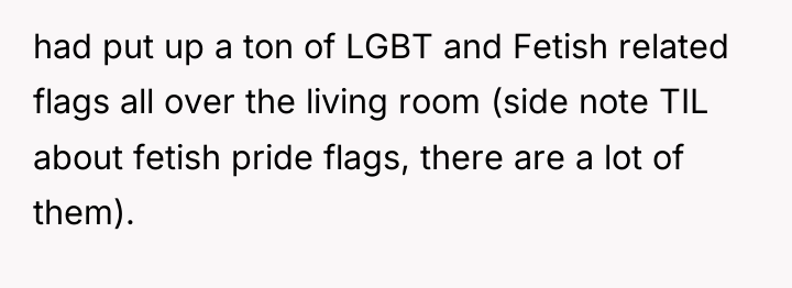 had put up a ton of LGBT and Fetish related...