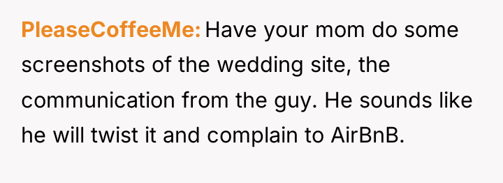 PleaseCoffeeMe Have your mom do some screenshots of the wedding...
