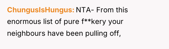 ChungusIsHungus NTA- From this enormous list of pure f**kery your...