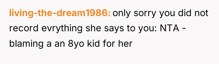 living-the-dream1986 only sorry you did not record evrything she says...