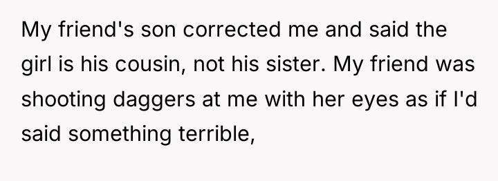 My friend's son corrected me and said the girl is...