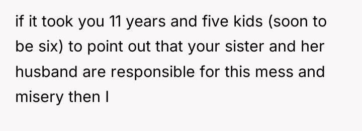 if it took you 11 years and five kids (soon...