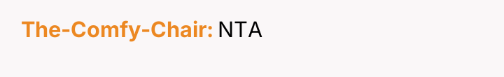 The-Comfy-Chair NTA