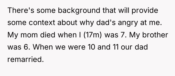 There's some background that will provide some context about why...