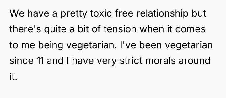 We have a pretty toxic free relationship but there's quite...