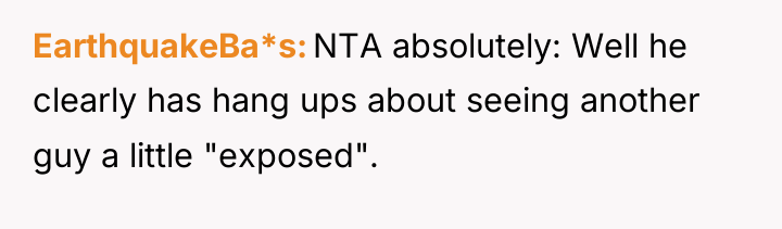 EarthquakeBa*s NTA absolutely: Well he clearly has hang ups about...