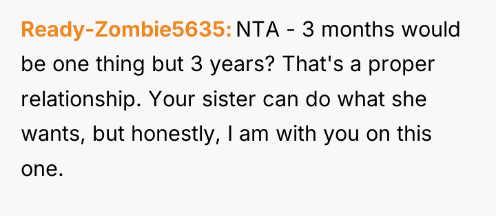 Ready-Zombie5635 NTA - 3 months would be one thing but...