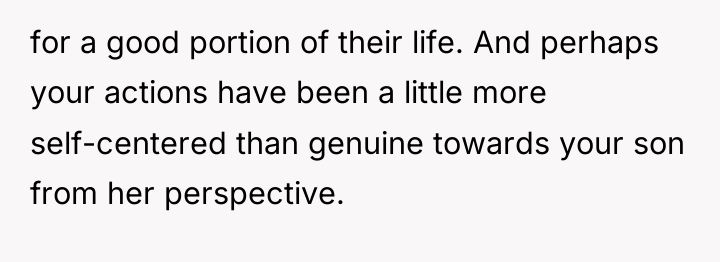 for a good portion of their life. And perhaps your...