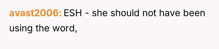 avast2006 ESH - she should not have been using the...
