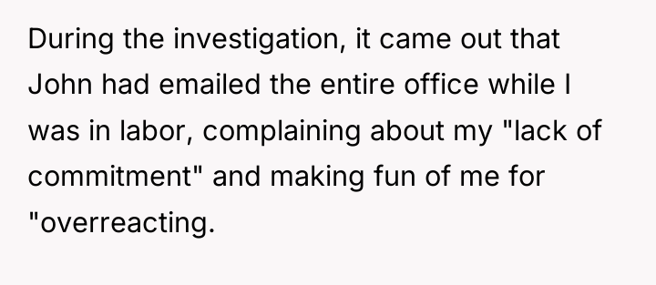 During the investigation, it came out that John had emailed...