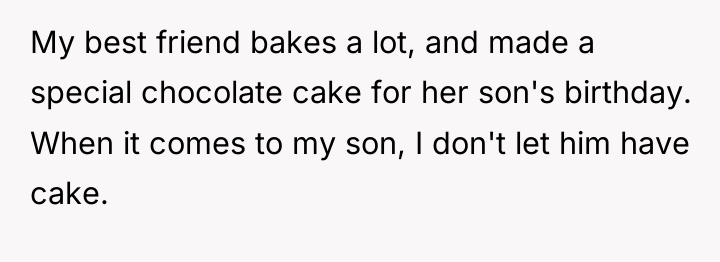 My best friend bakes a lot, and made a special...