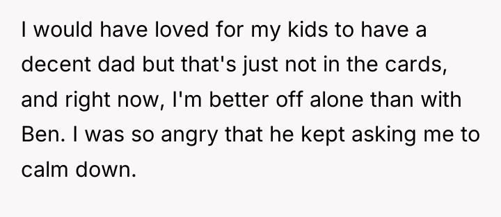 I would have loved for my kids to have a...
