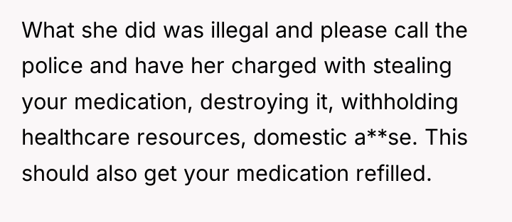 What she did was illegal and please call the police...