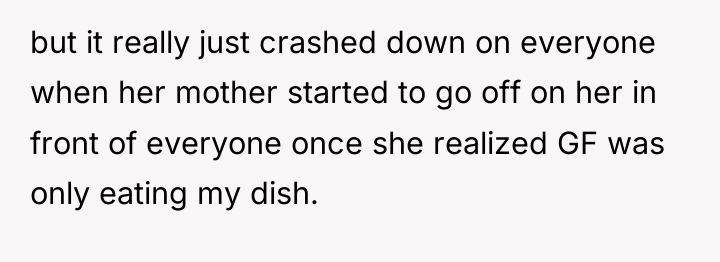 but it really just crashed down on everyone when her...
