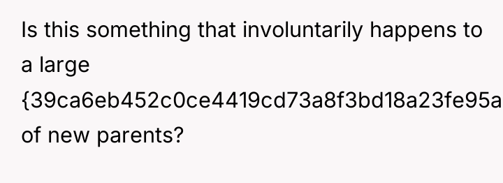 Is this something that involuntarily happens to a large {39ca6eb452c0ce4419cd73a8f3bd18a23fe95ab4febb092bc2ab1b542eeea82f}...