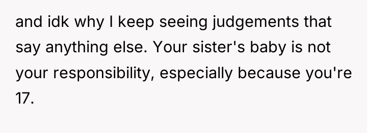 and idk why I keep seeing judgements that say anything...