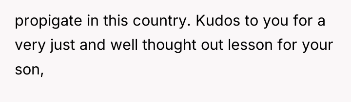 propigate in this country. Kudos to you for a very...