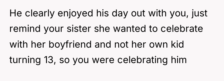 He clearly enjoyed his day out with you, just remind...