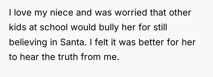 I love my niece and was worried that other kids...