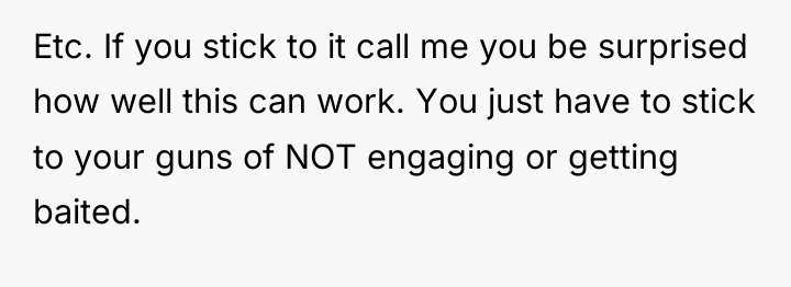 Etc. If you stick to it call me you be...