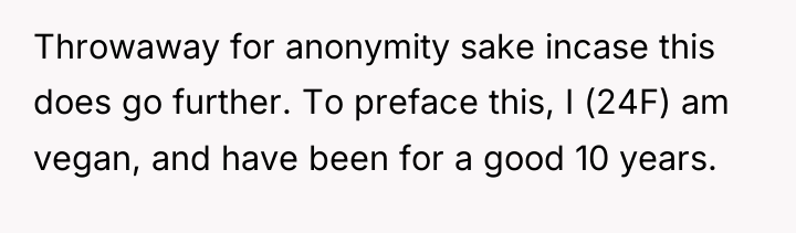 Throwaway for anonymity sake incase this does go further. To...