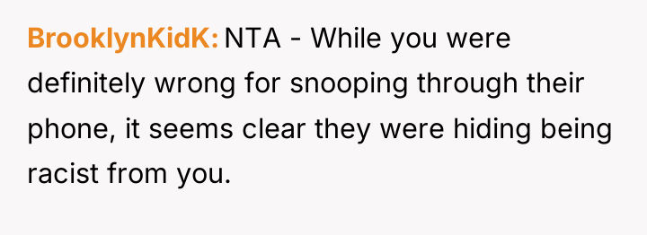 BrooklynKidK NTA - While you were definitely wrong for snooping...