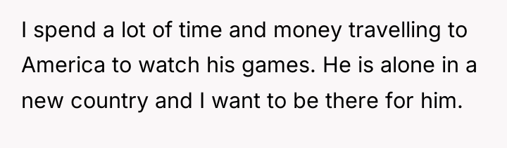 I spend a lot of time and money travelling to...