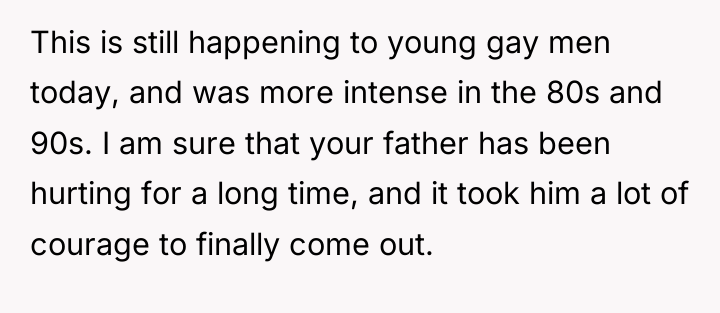 This is still happening to young gay men today, and...