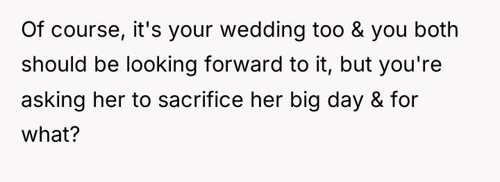 Of course, it's your wedding too & you both should...