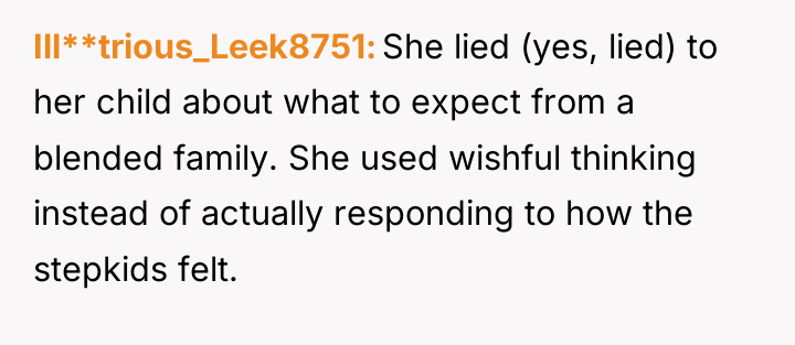 Ill**trious_Leek8751 She lied (yes, lied) to her child about what...
