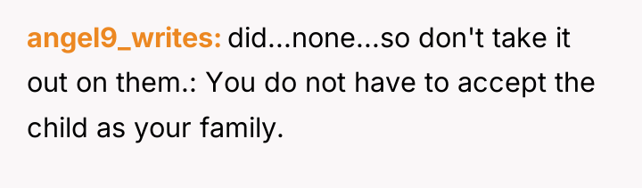 angel9_writes did...none...so don't take it out on them.: You do...