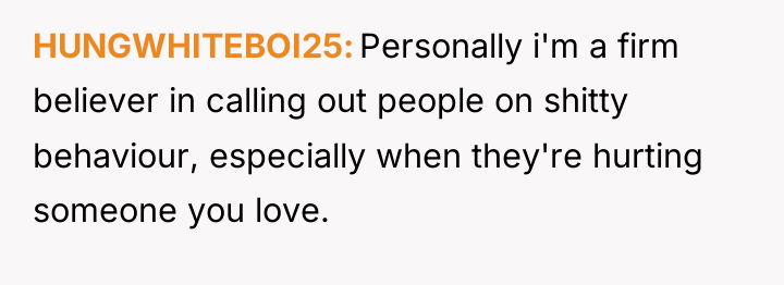 HUNGWHITEBOI25 Personally i'm a firm believer in calling out people...