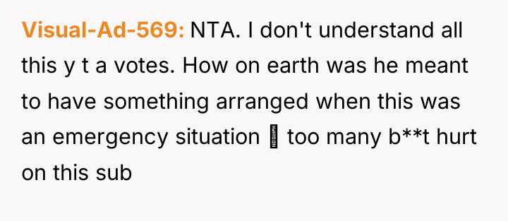 Visual-Ad-569 NTA. I don't understand all this y t a...