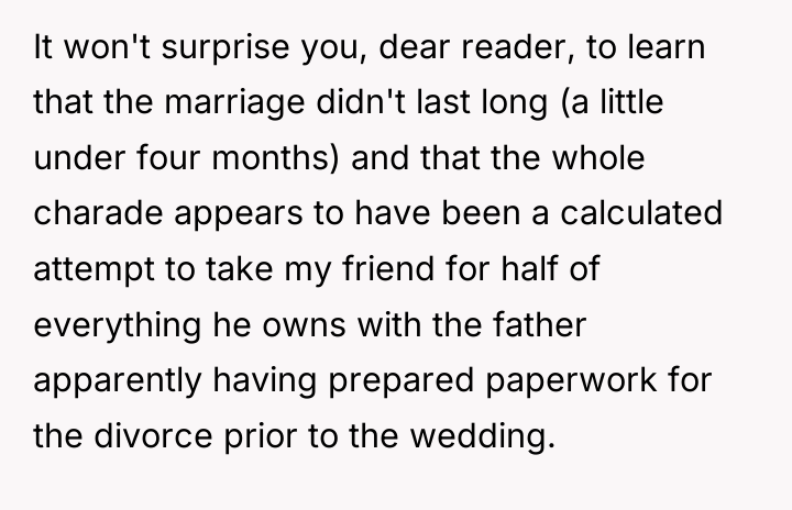 It won't surprise you, dear reader, to learn that the...