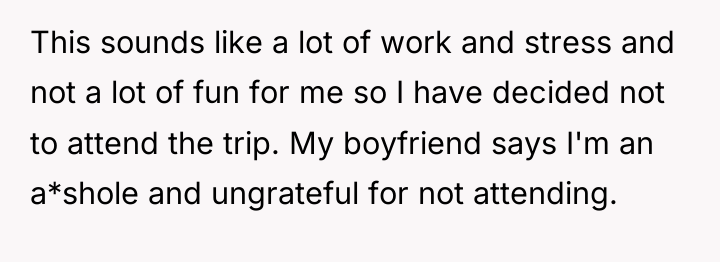 This sounds like a lot of work and stress and...