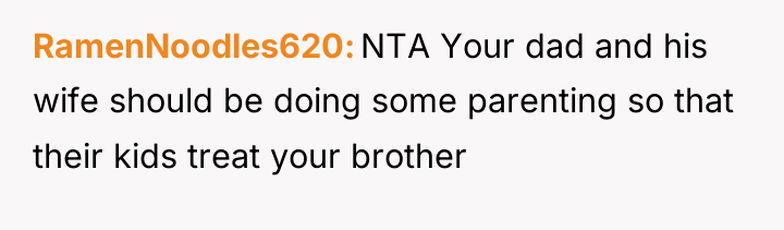 RamenNoodles620 NTA Your dad and his wife should be doing...