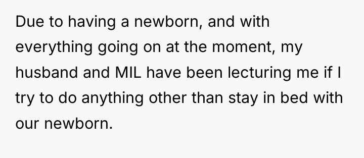 Due to having a newborn, and with everything going on...