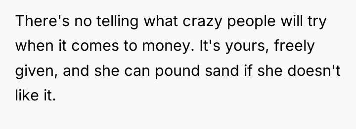 There's no telling what crazy people will try when it...