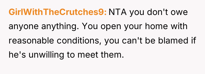 GirlWithTheCrutches9 NTA you don't owe anyone anything. You open your...