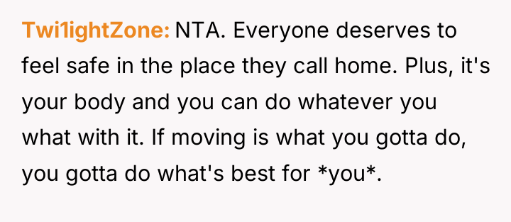 Twi1ightZone NTA. Everyone deserves to feel safe in the place...