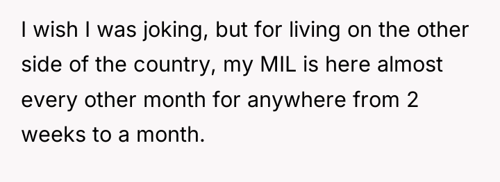 I wish I was joking, but for living on the...