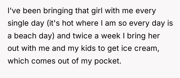 I've been bringing that girl with me every single day...