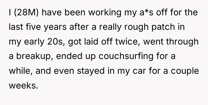 I (28M) have been working my a*s off for the...