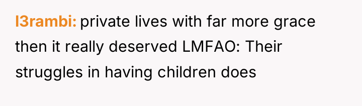 l3rambi private lives with far more grace then it really...
