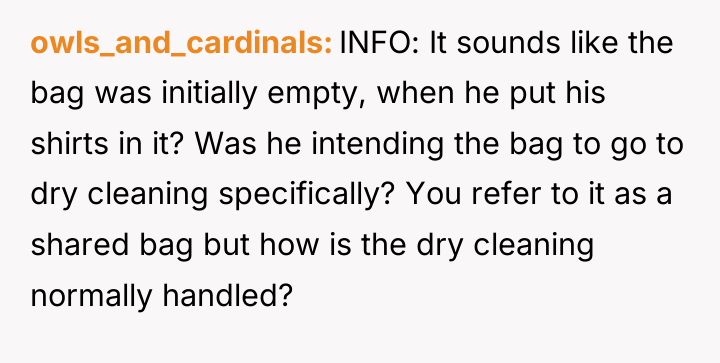 owls_and_cardinals INFO: It sounds like the bag was initially empty,...
