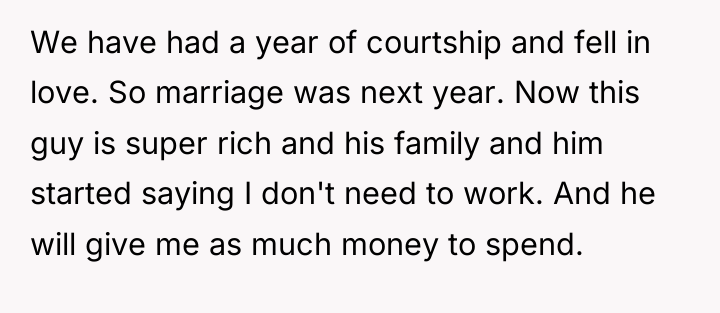 We have had a year of courtship and fell in...