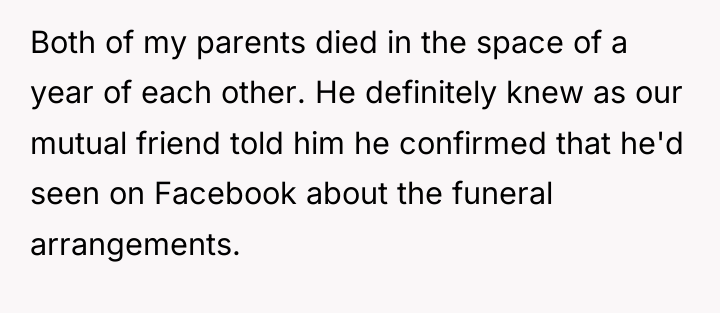 Both of my parents died in the space of a...